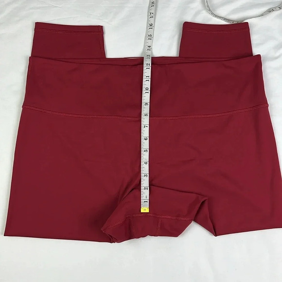 Athleta Women’s 3X Elation Train 7/8 Tight Deep Red - Picture 8 of 11